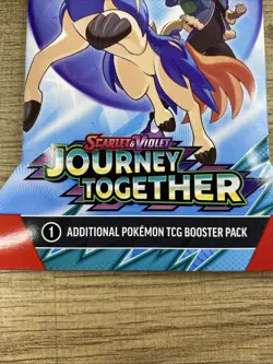 Pokemon Journey Together Booster Pack - 10 Cards / Pack - Random Art - SEALED!! - Image 2