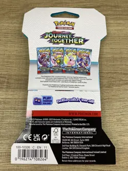 Pokemon Journey Together Booster Pack - 10 Cards / Pack - Random Art - SEALED!! - Image 4