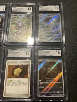 Pokemon Graded Card Lot Of 8 CGC And TAG 10 - Image 3