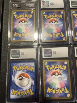 Pokemon Graded Card Lot Of 8 CGC And TAG 10 - Image 5