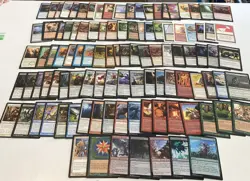 MTG Magic The Gathering Card Lot #36 ,100+ Card Lot,Random Select. Incl 5 FOILS - Image 1