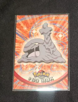 1999 Topps Pokemon Card - TV Animation Edition - #89 Muk - Blue Logo 1st Print - Image 1