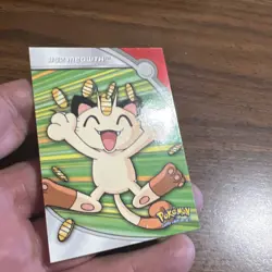 #52 MEOWTH 2000 TOPPS NINTENDO POKEMON Card #HV9 Nm/mint - Image 3