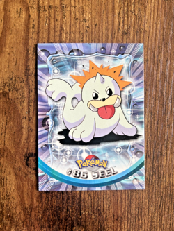 #86 Seel - Pokemon Topps Card - Blue Logo - Image 1