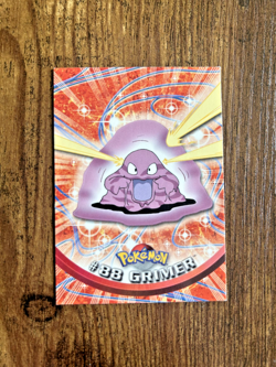 #88 Grimer - Pokemon Topps Card - Blue Logo - Image 1