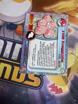 Exeggcute #102 - BLUE LOGO - NON-HOLO - Series 2 - TOPPS POKEMON CARD - NM - Image 2