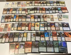MTG Magic The Gathering Card Lot #65 ,100+ Card Lot,Random Select. Incl 5 FOILS - Image 1