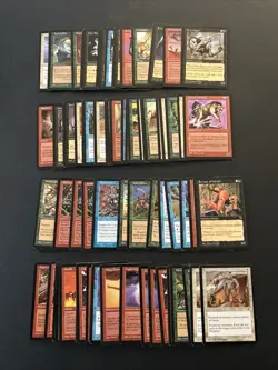 Magic The Gathering Tempest Card Lot MTG - 83 Cards (L158) - Image 1