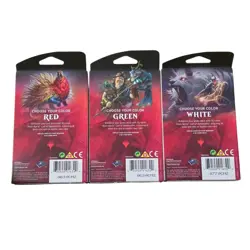 3 NIP MTG Ikoria Lair of Behemoths Theme Boosters Packs SEALED Red Green White - Image 2