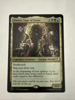 Damia, Sage of Stone Commander Anthology Volume II Foil - Image 1