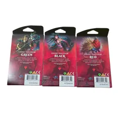3 MTG Ikoria Lair of Behemoths Theme Boosters Packs SEALED Green Red Black - Image 2