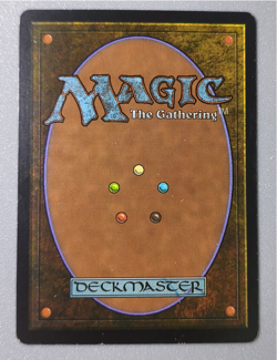 Hand Painted Altered Art Mtg Mountain Land Card - Anime Girl - Image 2