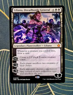 Liliana, Dreadhorde General | Foundations (MTG) | NM EN - Image 1