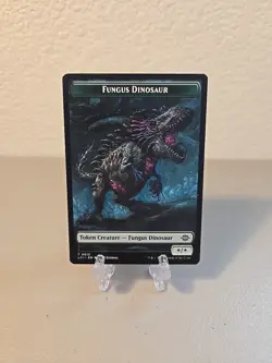 MTG Fungus Dinosaur Token 0012 LP The Lost Caverns Of Ixalan - Image 1