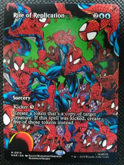 Rite of Replication 0014 Spider-Man MTG - Image 1