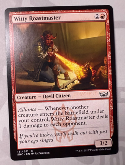 Magic the Gathering - Witty Roastmaster 131 - Image 1
