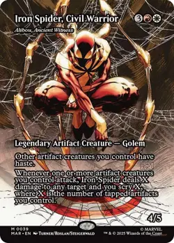 Iron Spider, Civil Warrior - Alibou, Ancient Witness (Borderless) Marvel... - Image 1