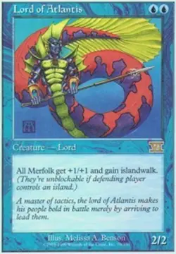 MTG Lord of Atlantis, Sixth Edition, Heavily Played, English - Image 1