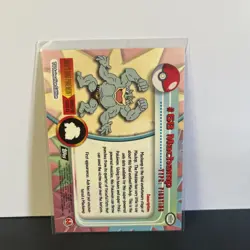 Machamp Topps Pokemon #68 Near Mint - Image 2