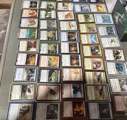Mtg Mixed Mythic & Rare Lot Old School (non Foil Cards) - Image 2