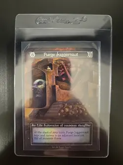 Purge Juggernaut Sorcery Contested Realm Alpha Elite Foil - Image 1