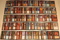 Vintage 1997 MTG Magic the Gathering Tempest 1000 Card Collection Lot - Image 4
