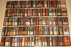 Vintage 1997 MTG Magic the Gathering Tempest 1000 Card Collection Lot - Image 5