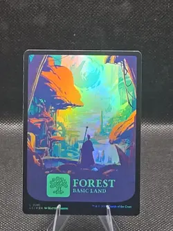 Forest (0291) The Lost Caverns of Ixalan Foil Magic the Gathering MTG - Image 1