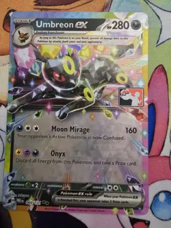 umbreon ex 060/131 Prize Pack Seried 7 Stamped - Image 1