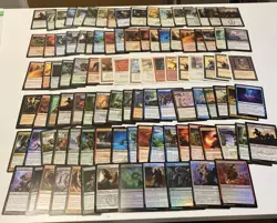 MTG Magic The Gathering Card Lot #60 ,100+ Card Lot,Random Select. Incl 5 FOILS - Image 1