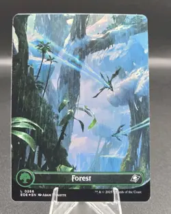 Forest (0371) (Borderless) (Galaxy Foil) Edge of Eternities Foil - Image 1