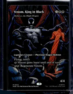 2025 Magic The Gathering Marvel Spider Man Venom King In Black #0022 - Image 1