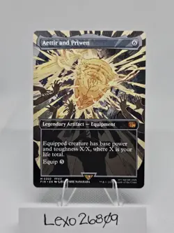 Aettir and Priwen (Borderless) Final Fantasy MTG / NON-FOIL - Image 1