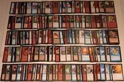 Vintage 1997 MTG Magic the Gathering Weatherlight 1000 Card Collection Lot - Image 2