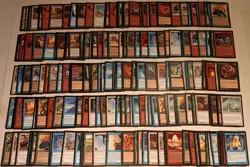 Vintage 1997 MTG Magic the Gathering Weatherlight 1000 Card Collection Lot - Image 3