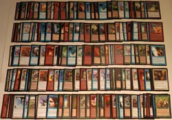 Vintage 1997 MTG Magic the Gathering Weatherlight 1000 Card Collection Lot - Image 5