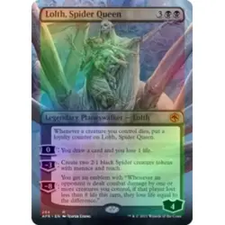 FOIL LOLTH, SPIDER QUEEN (BORDERLESS) Adventures In The Forgotten Realms AFR - Image 1