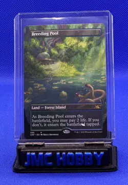 Magic The Gathering Unfinity Breeding Pool (Rare Borderless Extended Art) #286( - Image 1