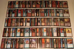 Vintage 1997 MTG Magic the Gathering Visions 1000 Card Collection Lot - Image 3