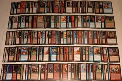 Vintage 1997 MTG Magic the Gathering Visions 1000 Card Collection Lot - Image 5