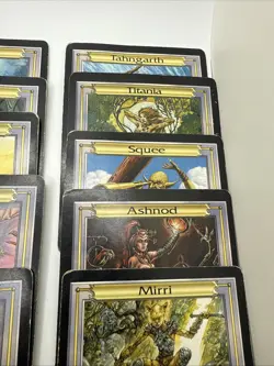 MTG Oversized Card Lot 1999 Magic The Gathering Wizards of The Coast URZA, KARN - Image 4
