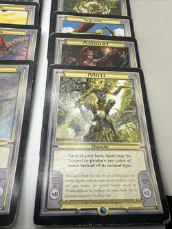 MTG Oversized Card Lot 1999 Magic The Gathering Wizards of The Coast URZA, KARN - Image 5
