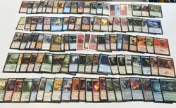 MTG Magic The Gathering Card Lot #26 ,100+ Card Lot,Random Select. Incl 5 FOILS - Image 1