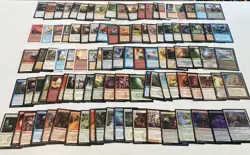 MTG Magic The Gathering Card Lot #25 ,100+ Card Lot,Random Select. Incl 5 FOILS - Image 1