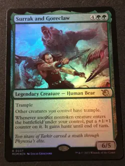 Surrak And Goreclaw - Foil - MOM - MTG - EN - NM - 0337 - Image 1