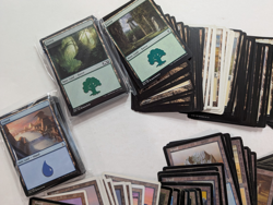 240+ Mixed Modern Vintage MTG Basic LAND lot Mercadian Masques Portal MP LP - Image 2
