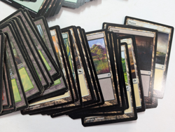 240+ Mixed Modern Vintage MTG Basic LAND lot Mercadian Masques Portal MP LP - Image 5