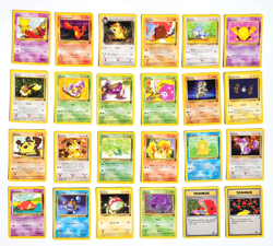 Team Rocket Complete Set Common Vintage WOTC Pokemon 24 Card Lot NM/MINT - Image 1