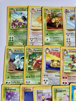 Near Complete Common/Uncommon Set Jungle Fossil Pokemon 60 Card Lot WOTC VTG - Image 3