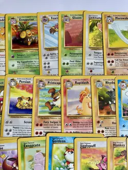 Near Complete Common/Uncommon Set Jungle Fossil Pokemon 60 Card Lot WOTC VTG - Image 4